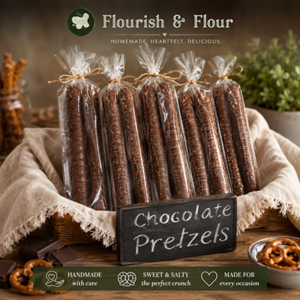 chocolate covered pretzels