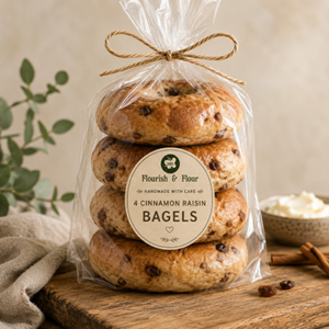 cinnamon raisin bagel
