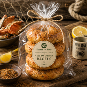 old bay cheddar bagel