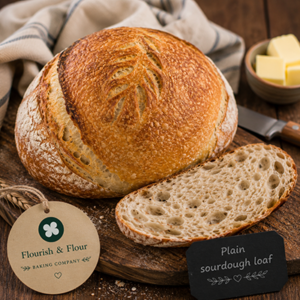 plain sourdough sourdough loaf